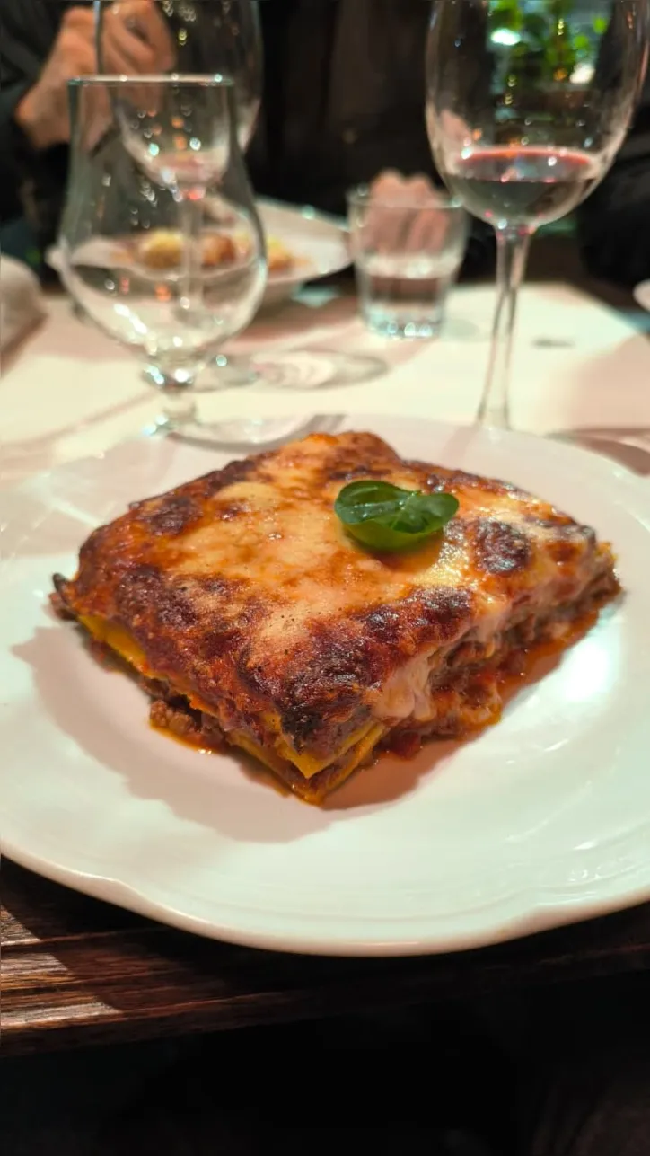 Lasagna alla bolognese no La Alacena Trattoria