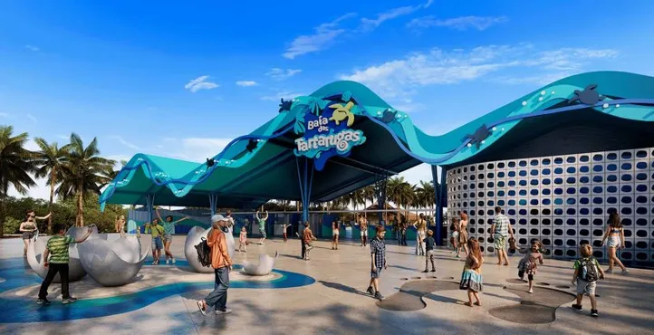 Projeto da temática do Hot Park Costa do Sauípe