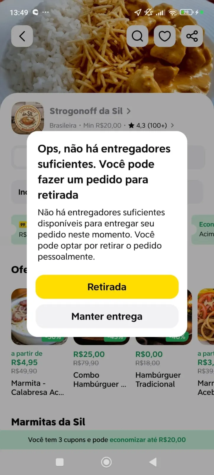 Ato começou por volta das 8h em Salvador
