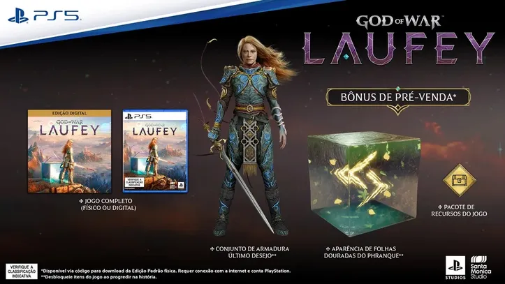 Pré-venda do God of War Laufey