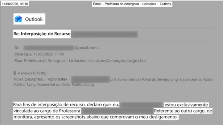Imagem ilustrativa da imagem Prefeito de Amargosa viola lei e paga servidora com verba da cultura