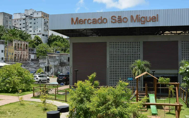 Mercado São Miguel, na Baixa dos Sapateiros