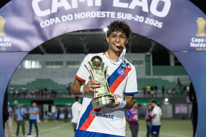 Atacante fez gol na final do Nordestão Sub-20, contra o Fortaleza