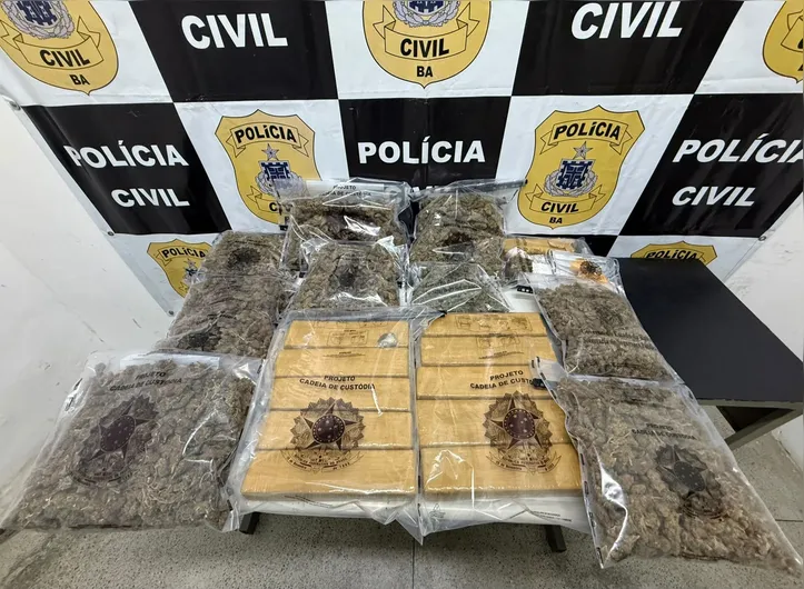 Imagem ilustrativa da imagem Quatro suspeitos são presos com arma, drogas e R$ 2,2 mil em operação na Bahia