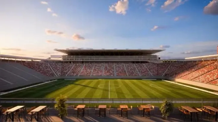 Projeto da Arena Barrad&atilde;o