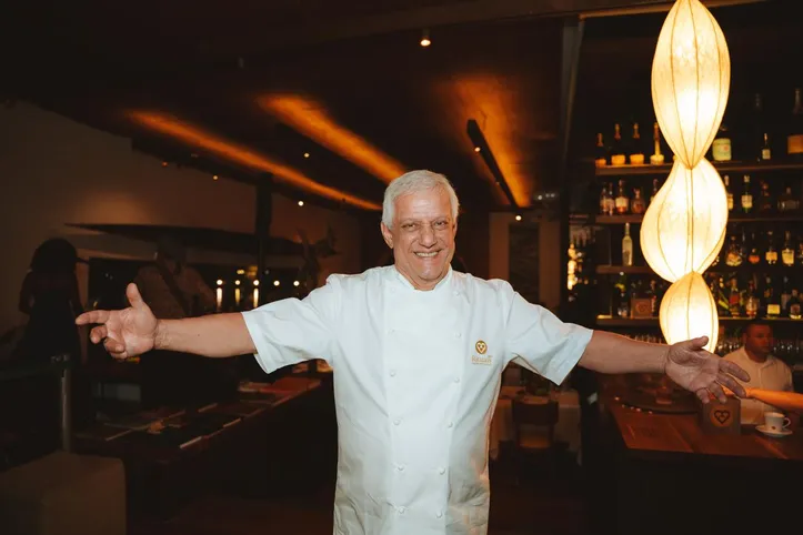 Edinho Engel, anfitrião de mais um encontro que celebra a alta gastronomia e a arte de receber