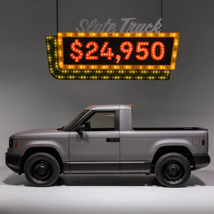 Slate Truck anúnciada nos Estados Unidos