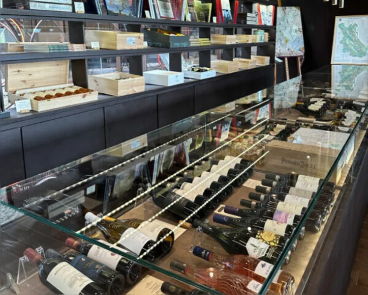 Loja da vinícola Marchesi Antinori