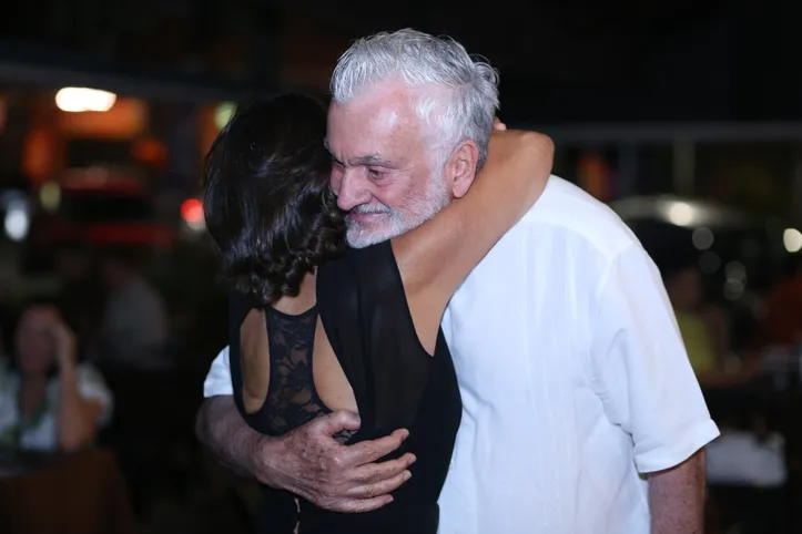 O ex-ministro da Cultura, Juca Ferreira, com Suzana Varjão (Walter Carvalho)