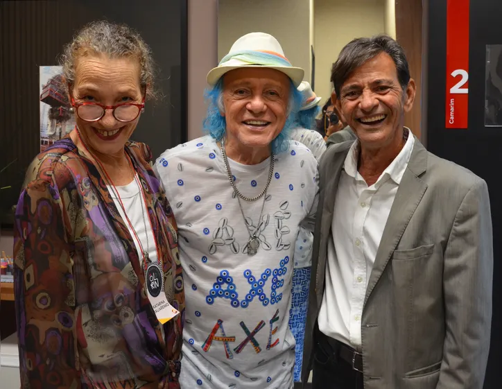 Katarina Maliarenko, Armandinho Macêdo e Paulo Argolo (Alex Assis e Lara Nascimento Baraúna)