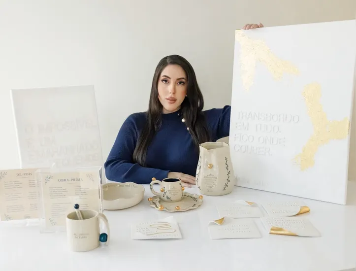 Vanessa Brunt apresenta a Bruntiano, onde literatura, poesia e design se encontram