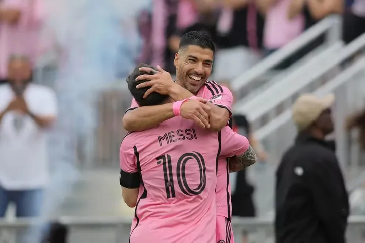 Messi e Suarez no Inter Miami