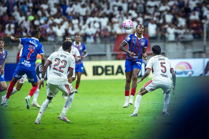 Jean Lucas contra o Flamengo
