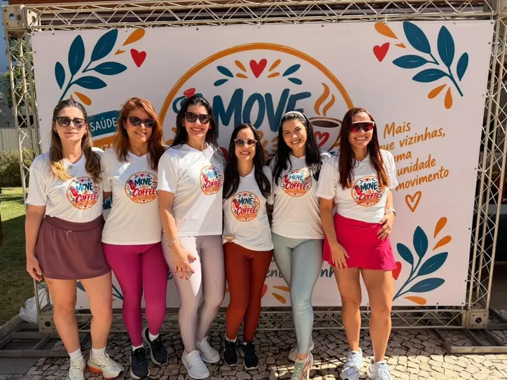 Michelle Pereira, Sinara Caroso, Camila Dantas, Taís Pedrosa, Ana Queli e Andréia Gobatto
