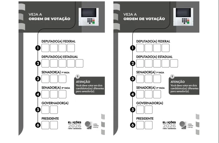 Modelo da cola para impressão