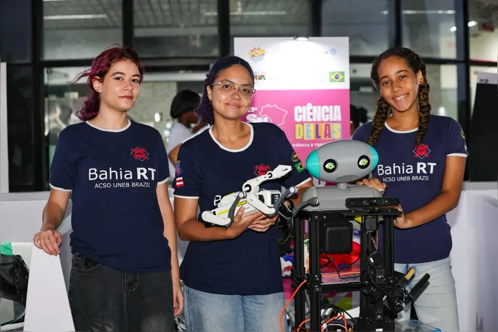 Projeto de robótica desenvolvidos por estudantes da Universidade do Estado da Bahia (Uneb)