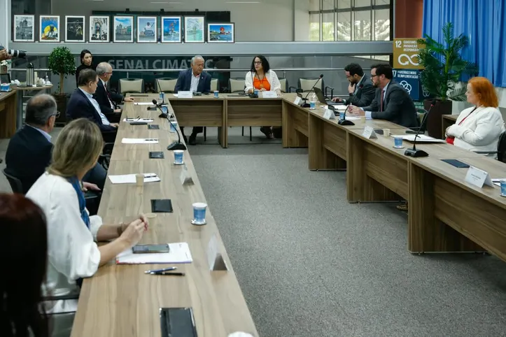 Reunião de apresentação dos resultados do Senai Cimatec