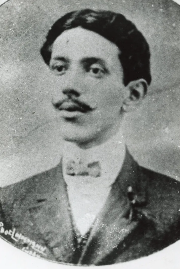 Simões Filho quando ainda era estudante de Direito