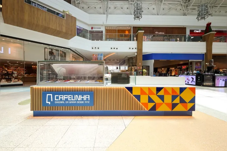 Capelinha inaugurou sua nova sorveteria no Salvador Shopping