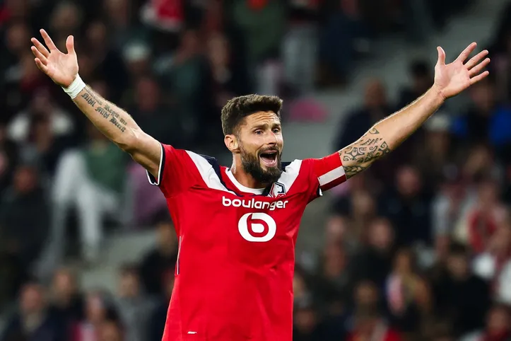 Olivier Giroud atacante do Lille