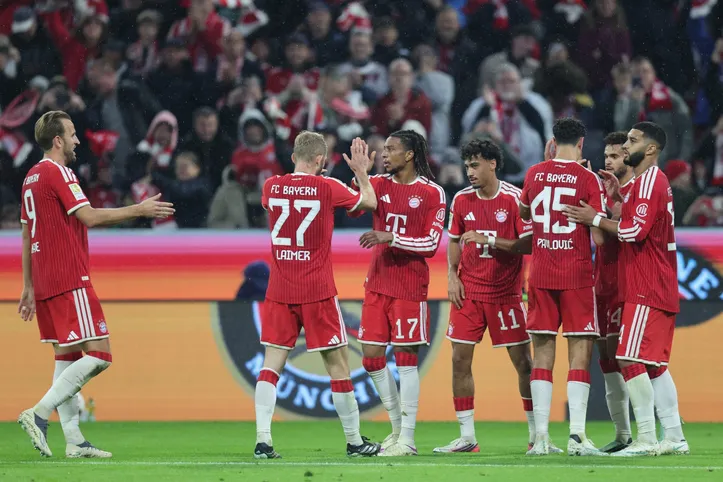 Jogadores do Bayern de Munique