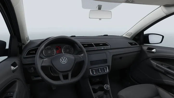 Interior da Volkswagen Saveiro Robust a etanol