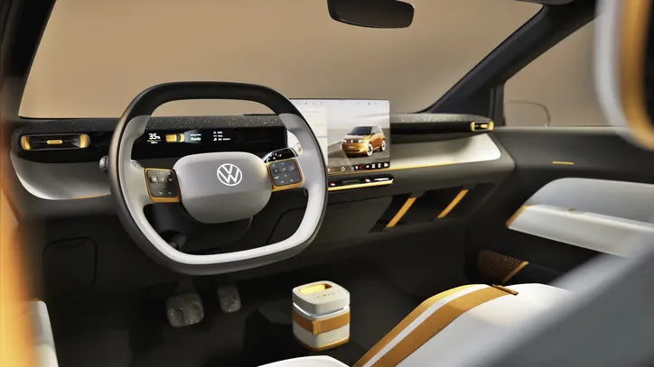 Interior VW Up elétrico