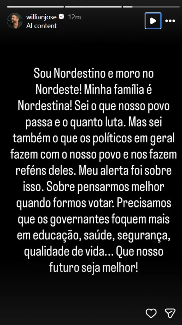 Storie de Willian José