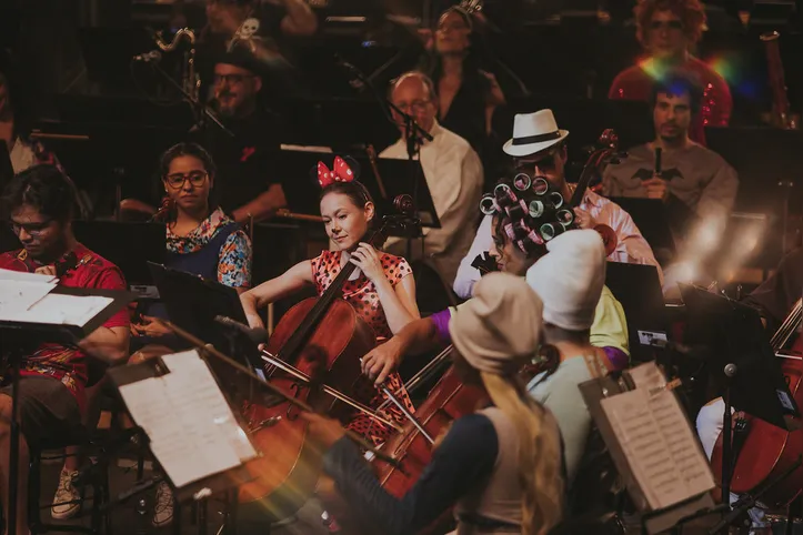 Orquestra Sinfônica da Bahia apresenta o CineConcerto 2026 na Concha Acústica.