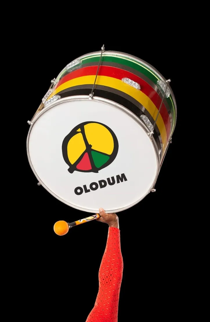 Olodum celebra a Primavera dos Povos Africanos em ensaio no Pelourinho.