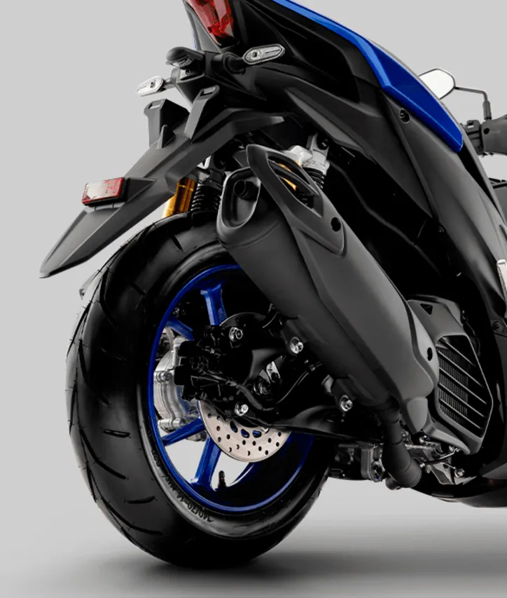 Peneu traseiro da Yamaha Aerox 160 ABS