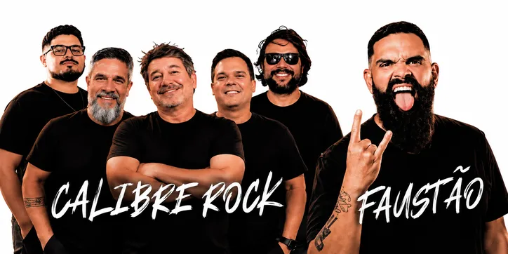Calibre Rock e Faustão levam o repertório do rock ao palco do Astro Bar, na Pituba.