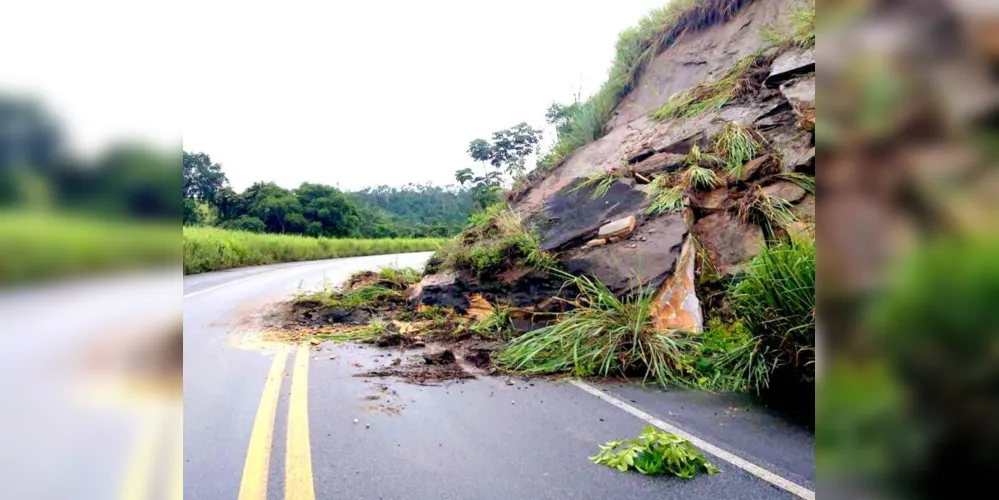 Trecho da BR-101 em Itapebi