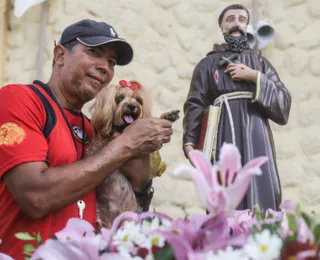 Devotos celebraram dia de São Francisco de Assis com pets