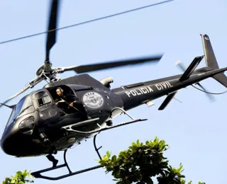 Polícia Civil da Bahia inicia operações com aeronaves