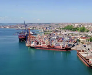 Maiores porta-contêiners do mundo vão atracar no Porto de Salvador