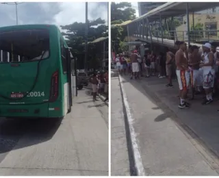 Ônibus com torcedores do Vitória é atingido por bomba
