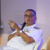 Almirante explica sobre Planejamento Espacial Marinho na Sala A TARDE - Imagem