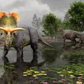 Dinossauro de grandes chifres é batizado em homenagem a Loki imagem