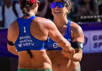 Brasil conquista ouro no feminino em campeonato de Volêi de Praia