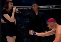 Lutador de MMA pede namorada em casamento, leva fora e perde luta