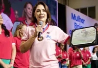 Michelle Bolsonaro ataca esquerda em discurso