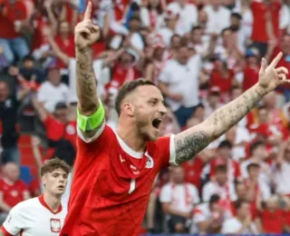Áustria vence Polônia pela 2ª rodada do Grupo D da Euro
