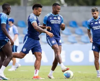 Bahia encerra preparação para partida contra o Galo