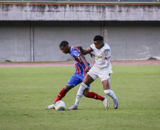 Bahia sofre goleada do Palmeiras e se complica no Brasileirão sub-20