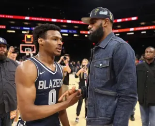 Filho de LeBron James poderá jogar com o pai na NBA