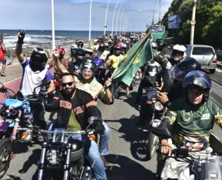 João Roma participa de “Motociata da Independência”