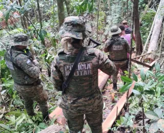 Polícia encontra desmatamento ilegal na zona rural de Brumado