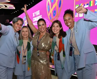 Representantes do futebol feminino celebram escolha do Brasil
