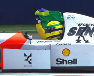 Vettel se emociona ao guiar McLaren de Senna: "Foi incrível"